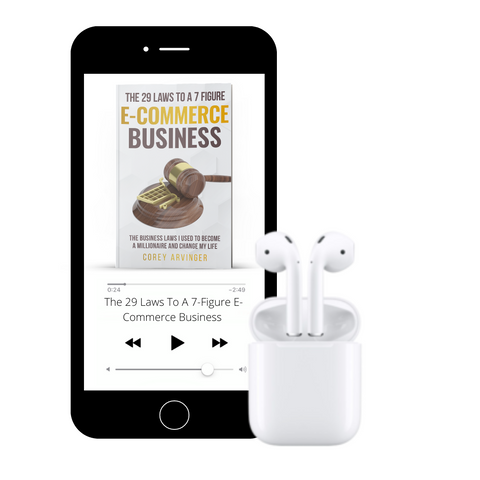 The 29 Laws To A 7 Figure E-Commerce Business (AUDIOBOOK)
